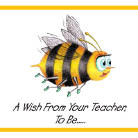 Wishes from your teacher to be…