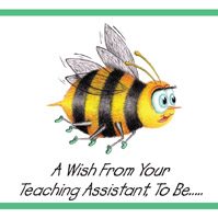 A wish from your teaching assistant to be